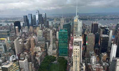Vista aérea da cidade de Nova York