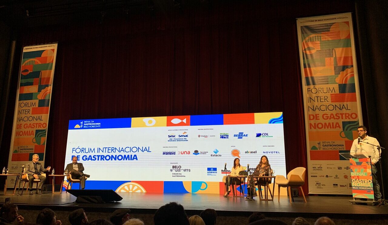 Abertura do Fórum Internacional da Gastronomia de Belo Horizonte.