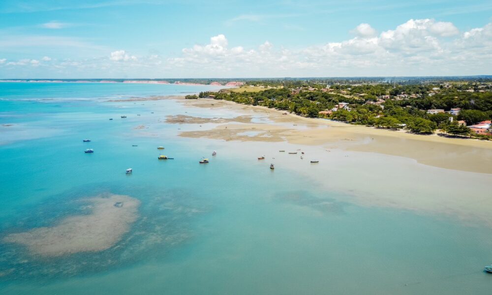 Praia em Prado