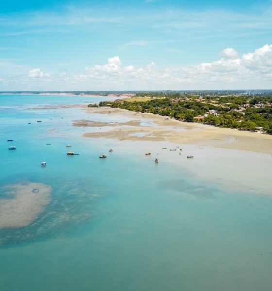 Praia em Prado