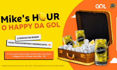 Happy Hour da GOL com Mike's Ice