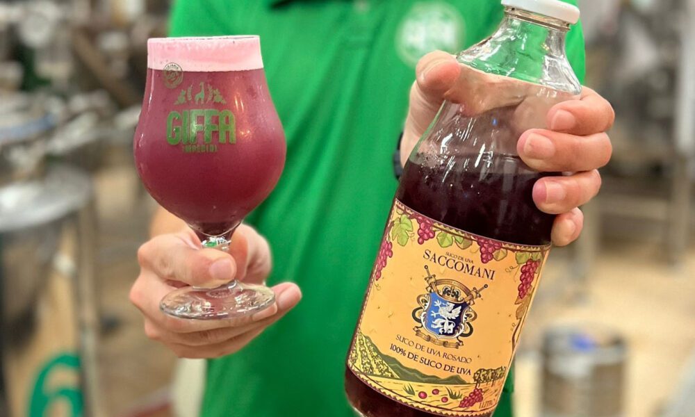 Cerveja de Uva na Festa da Uva de Jundiaí (Foto: Divulgação)