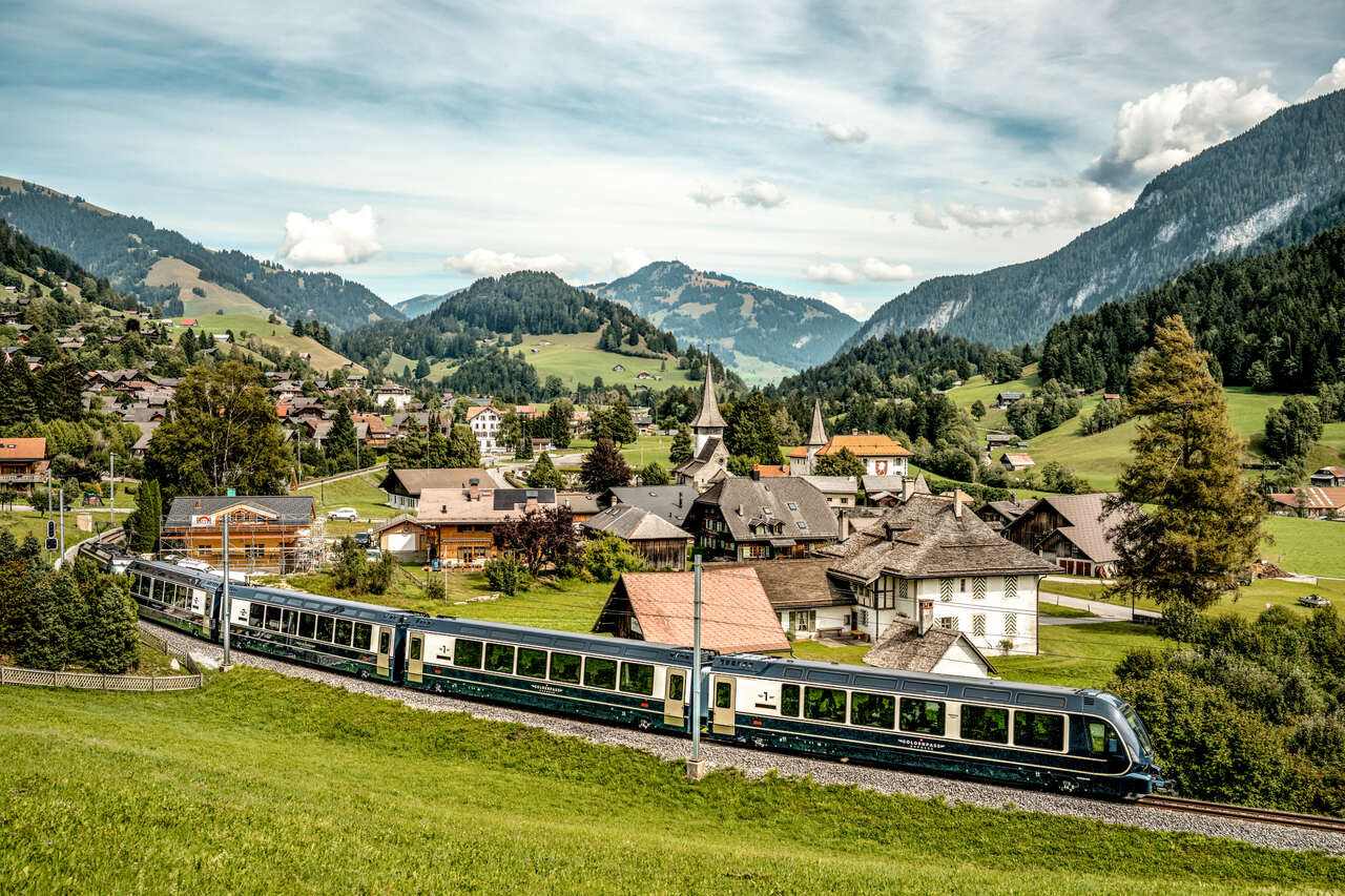 GoldenPass Express in Rougemont Vaud - Suíça